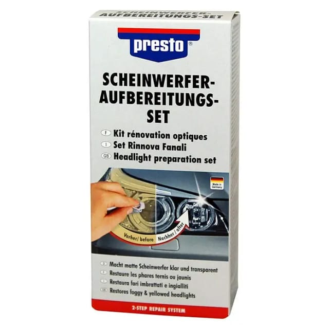 Presto Scheinwerfer-Aufbereitungs-Set