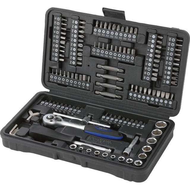 LUX-TOOLS Steckschlüssel-Set 130-tlg.