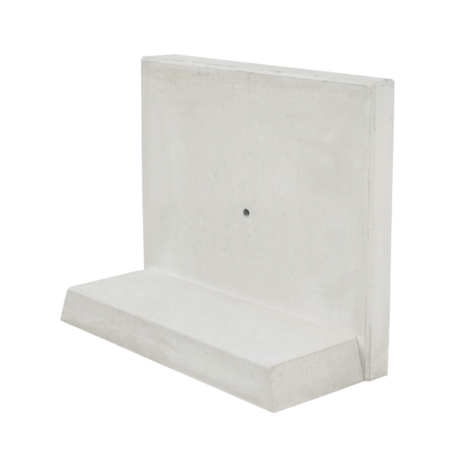Diephaus L- Stein bewehrt Grau 55 x 100 x 30 x 8 cm