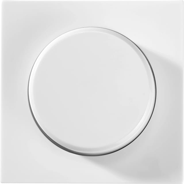 Abdeckung für Dimmer Annica Weiß