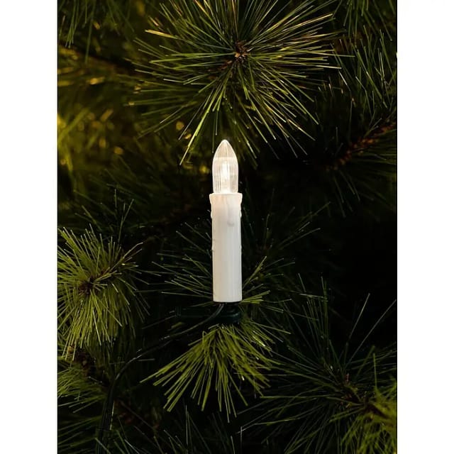 Konstsmide LED Baum Lichterkette 20 warmweiße Topbirnen 230 V innen