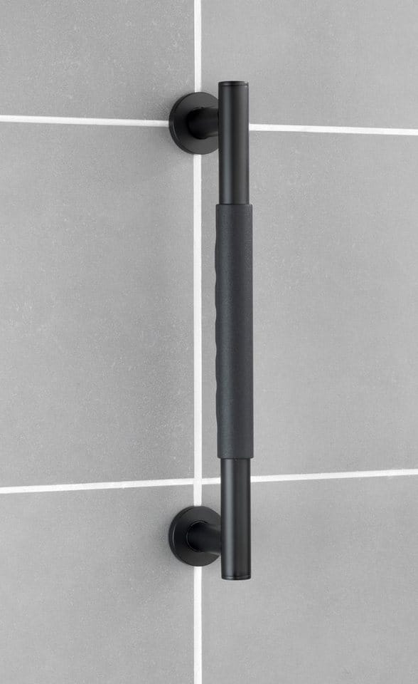 Wenko Wandhaltegriff Secura 40,5 cm Schwarz