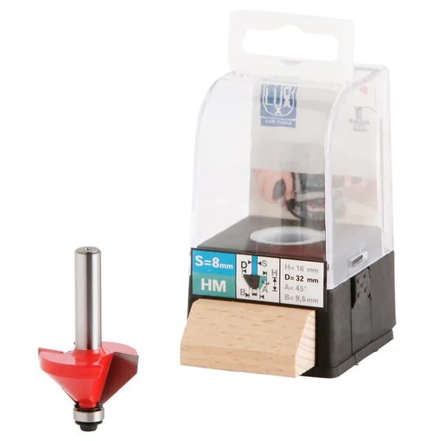 LUX-TOOLS HM-Fasefräser 32 mm