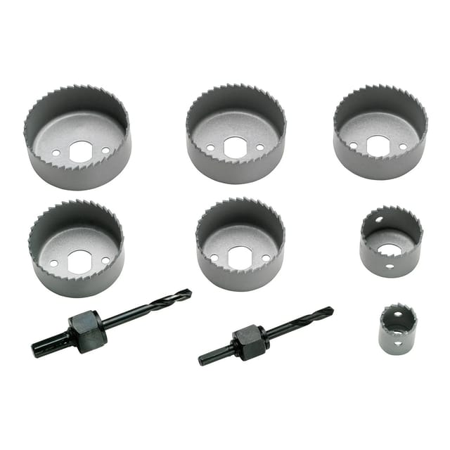 LUX-TOOLS Lochsäge-Set 9-teilig Spezial