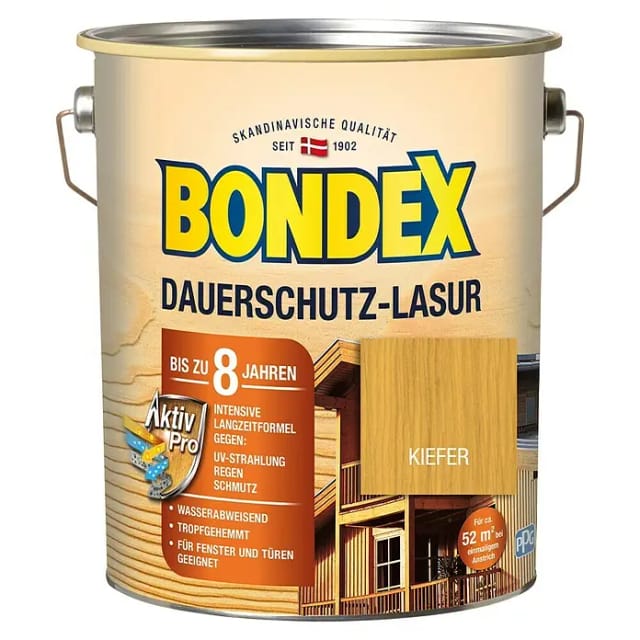 Bondex Dauerschutz-Lasur Kiefer 4,