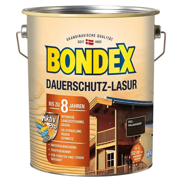 Bondex Dauerschutz-Lasur Rio Palisander 4,