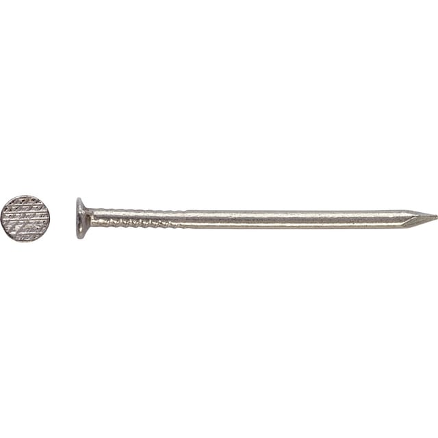 Drahtnagel 6 mm Stahl Blank 10 Stück