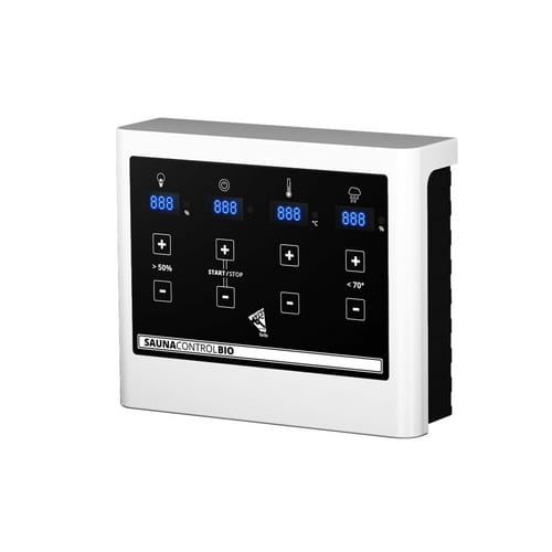 Karibu Saunaofen Bio Set mit Steinen und Steuergerät Bio-Easy