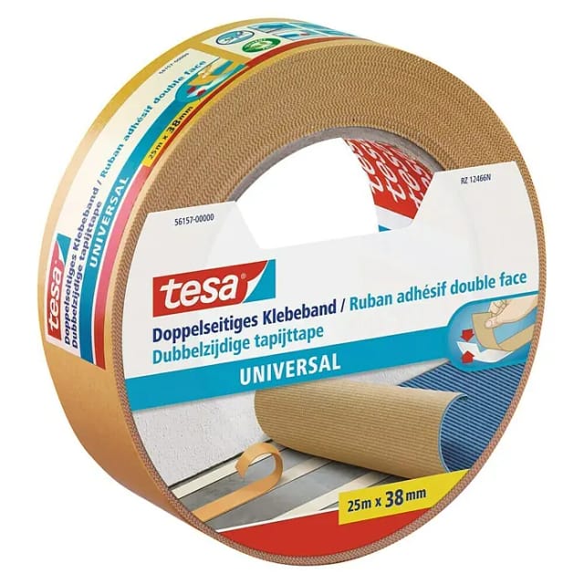 Tesa Doppelseitiges Klebeband Universal 25 m x 38 mm