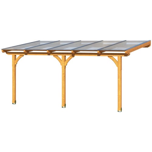 Skan Holz Terrassenüberdachung Rimini 541 cm x 250 cm