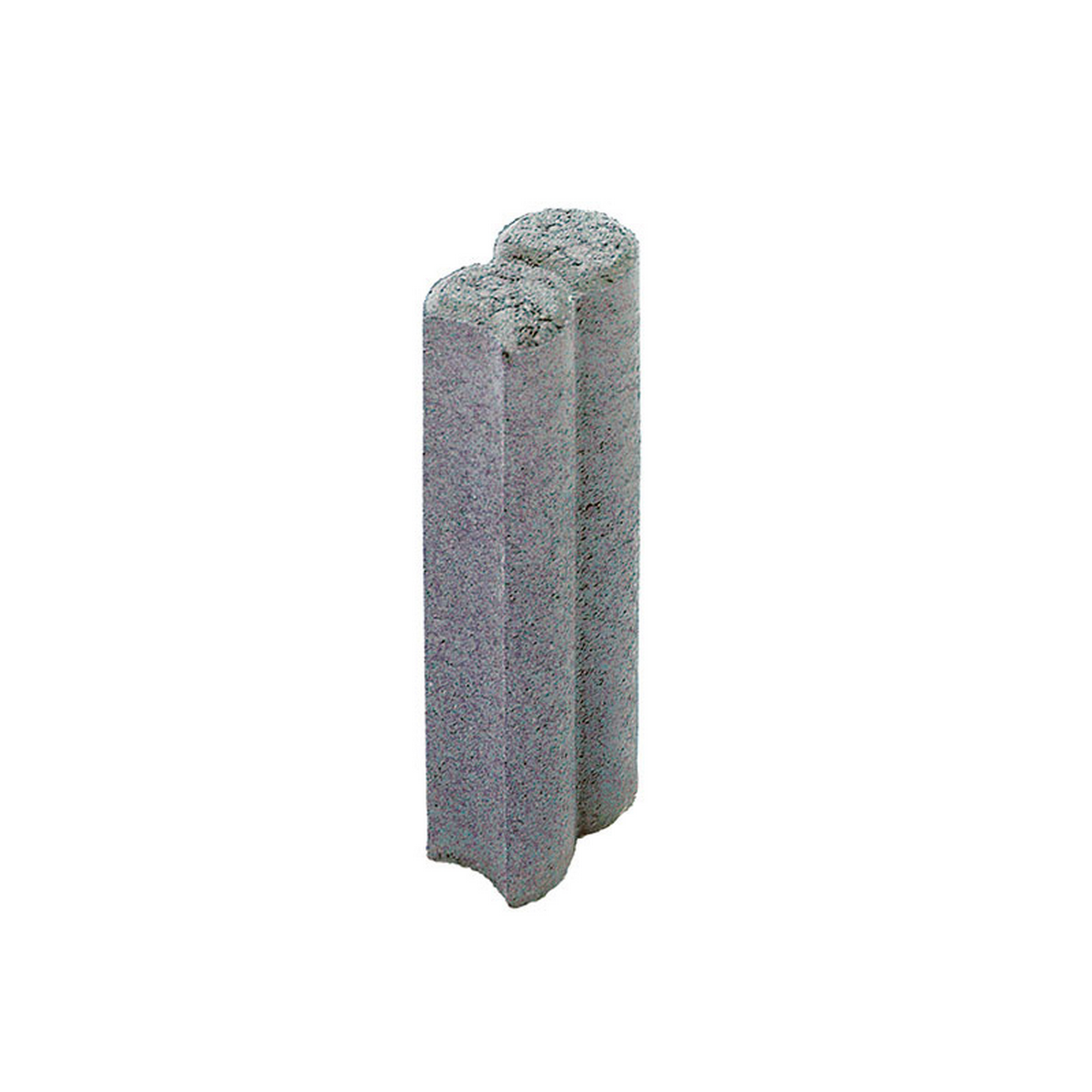 Diephaus Rundpalisaden 2er-Element Grau 25 x 9,1 x 6 cm Bild 2