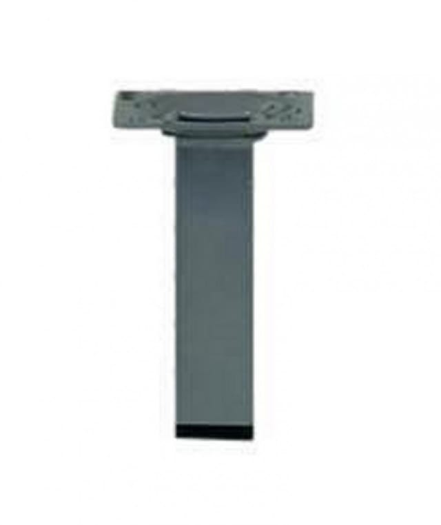 Hettich Tischbein 25 mm x 25 mm x 100 mm Aluminium-Optik