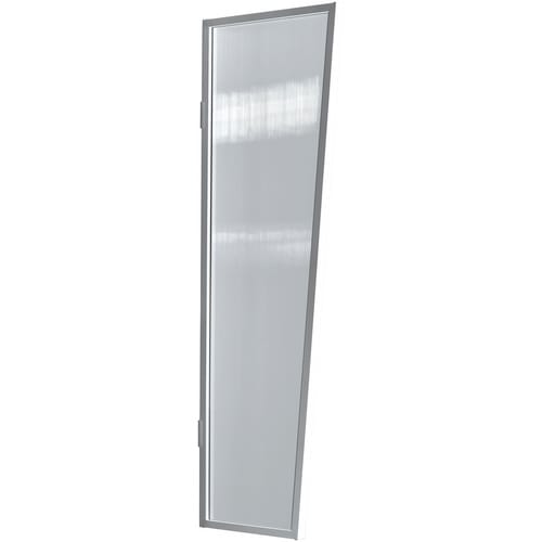 Gutta Seitenblende B2 Stegplatte Klar Weiß 175 cm x 60 cm x 45 cm