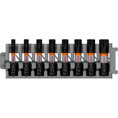 Bosch Bit-Set Torx Security Pro Impact 8-teilig