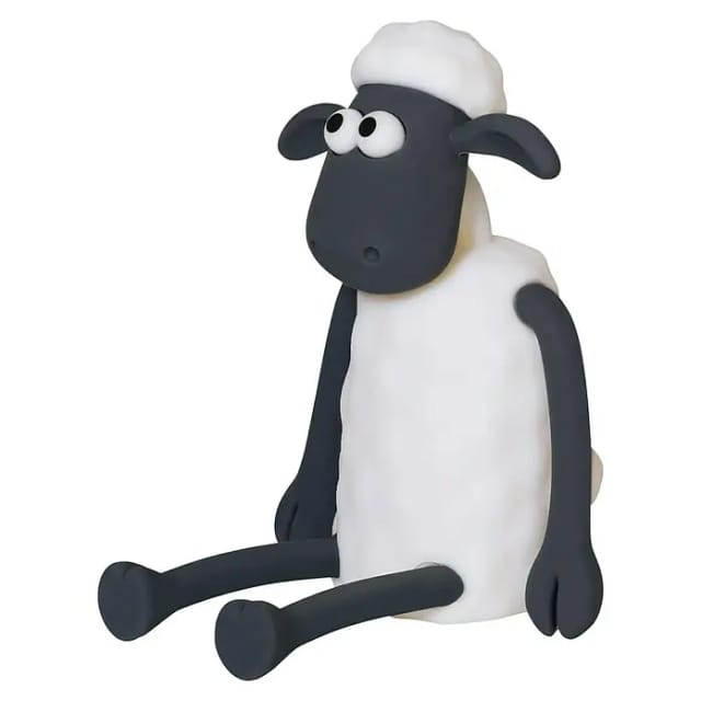 MegaLight LED-Nachtlicht Shaun das Schaf mit Akku 1,1 W RGB+W 12,2 cm