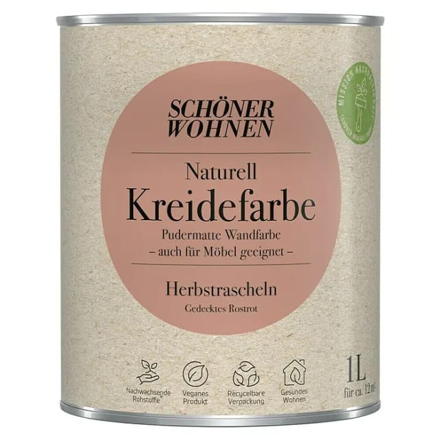 Schöner Wohnen Kreidefarbe Naturell Herbstrascheln 1,