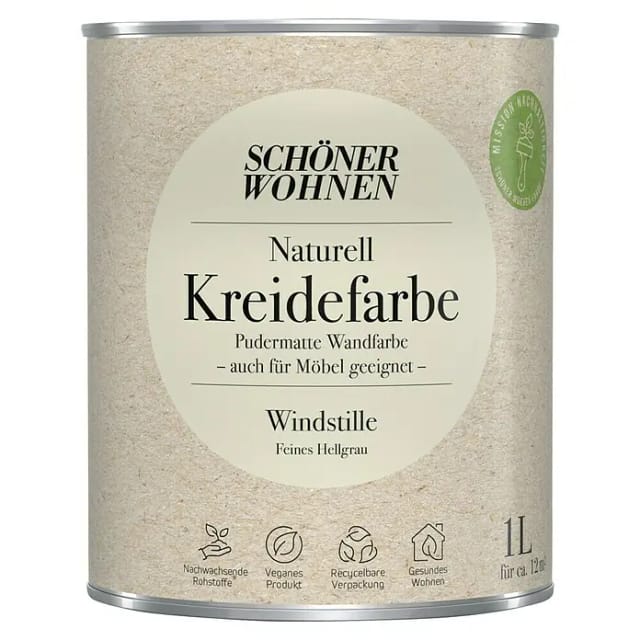 Schöner Wohnen Kreidefarbe Naturell Windstille 1,