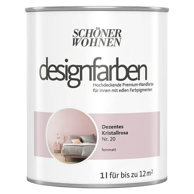 Schöner Wohnen Designfarben Dezentes Kristallrosa 1,