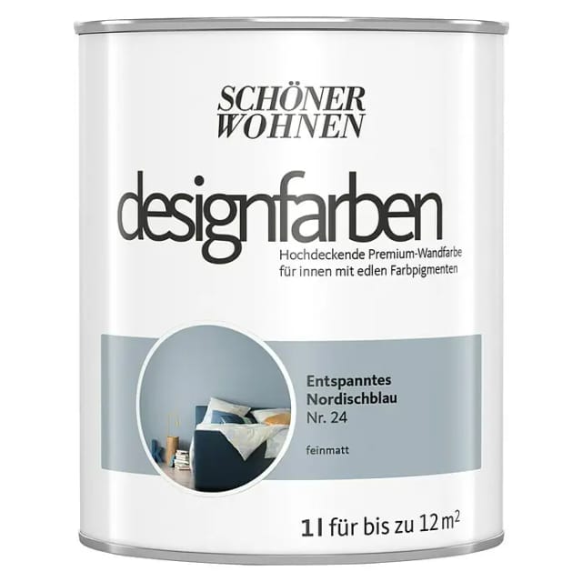 Schöner Wohnen Designfarben Entspanntes Nordischblau 1,