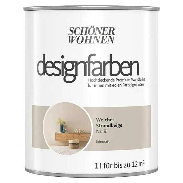 Schöner Wohnen Designfarben Weiches Strandbeige 1,