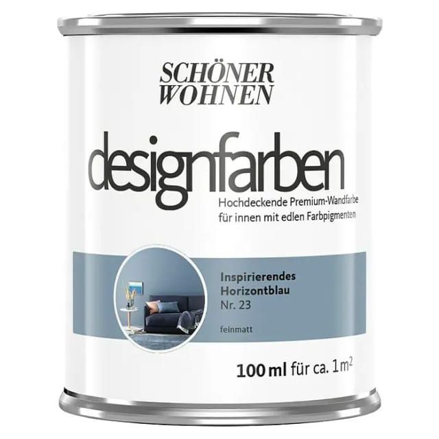 Schöner Wohnen Designfarben Inspiriertes Horizontblau 100 ml