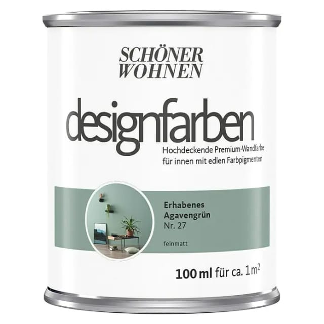 Schöner Wohnen Designfarben Erhabenes Agavengrün 100 ml