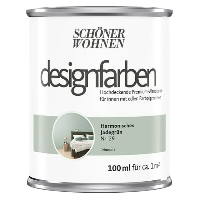 Schöner Wohnen Designfarben Harmonisches Jadegrün 100 ml
