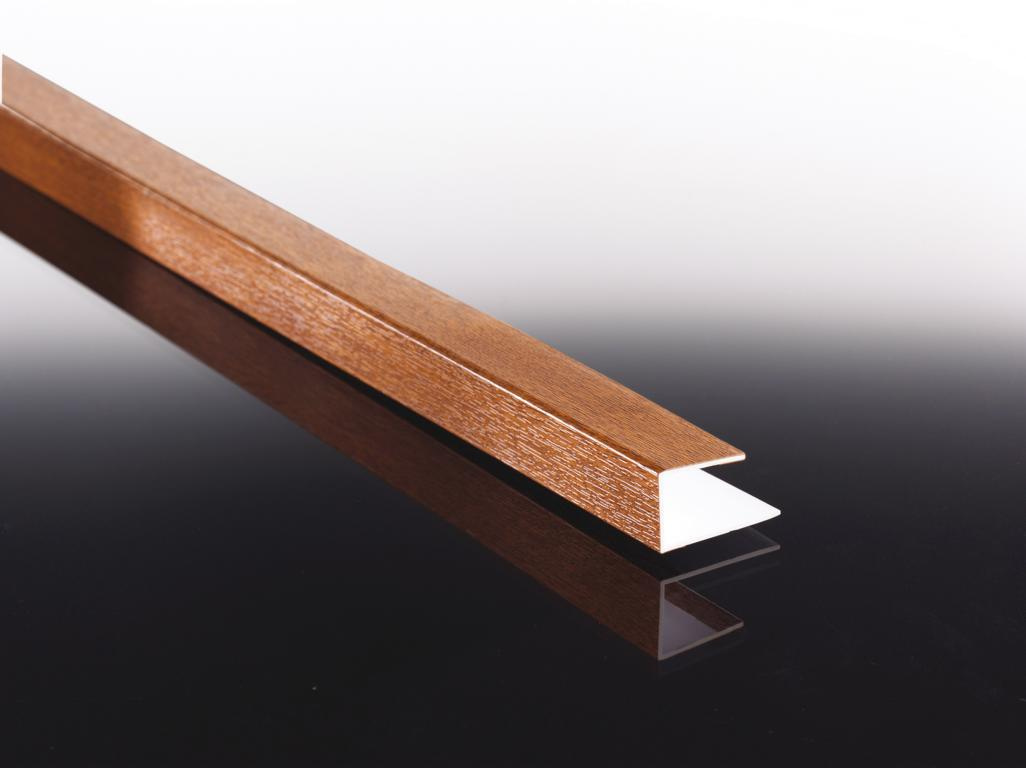 Heering U-abschlussleiste 16,5 Mm, 6000 Mm Golden Oak