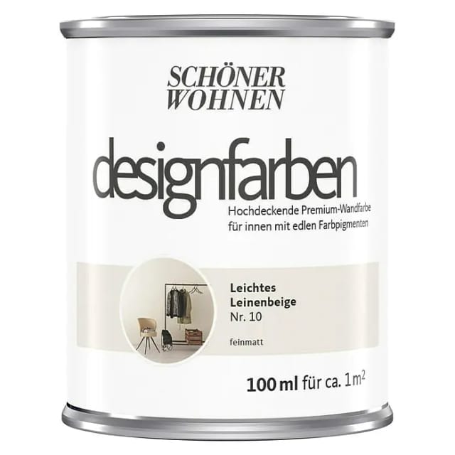 Schöner Wohnen Designfarben Leichtes Leinenbeige 100 ml