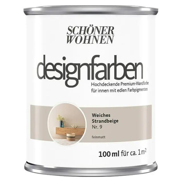 Schöner Wohnen Designfarben Weiches Strandbeige 100 ml