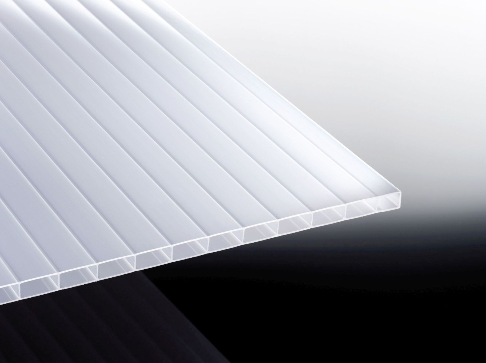 Pc-stegdoppelplatte Stabilo 1200 X 6000 Mm Weiß-opal 16 Mm
