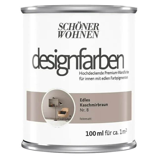 Schöner Wohnen Designfarben Edles Kaschmirbraun 100 ml