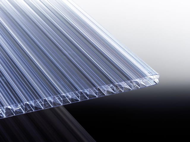 Pc-stegfünffachplatte Thermo 980 X 3000 Mm, Glasklar, 25 Mm