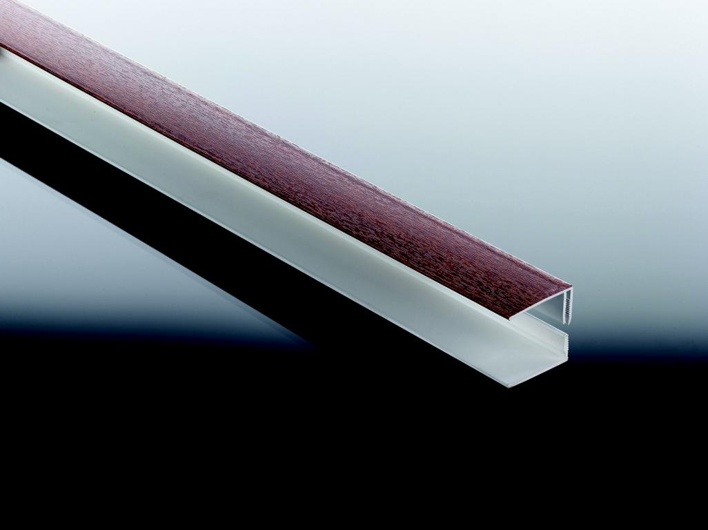 Heering Startprofil 2-tlg. 16,5 Mm, 6000 Mm Grau