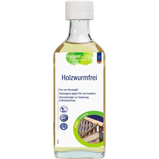 Biopin Holzwurmfrei farblos 250 ml
