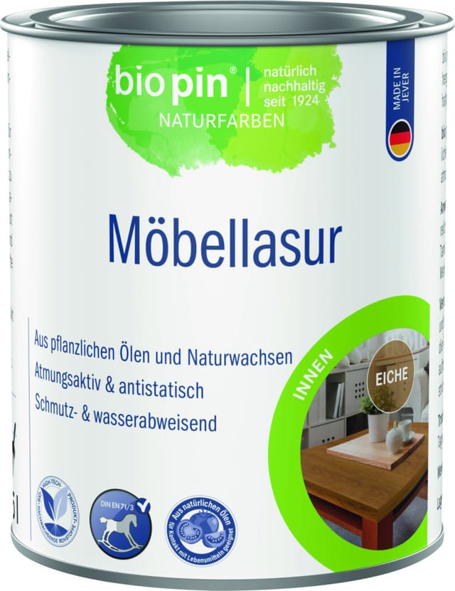 biopin Möbellasur eiche 0,375,