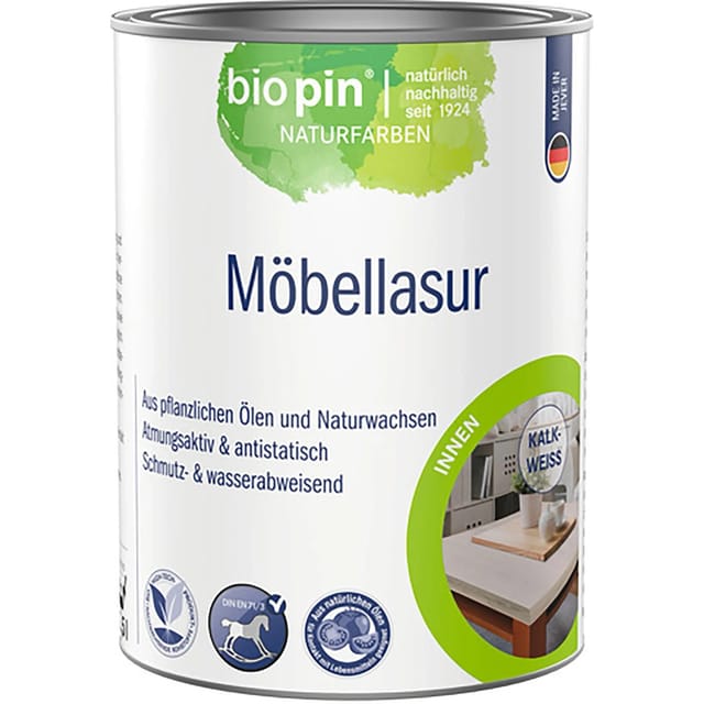 biopin Möbellasur kalkweiß 2,5,
