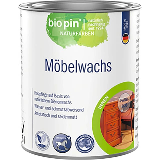 biopin Möbelwachs farblos 0,75,