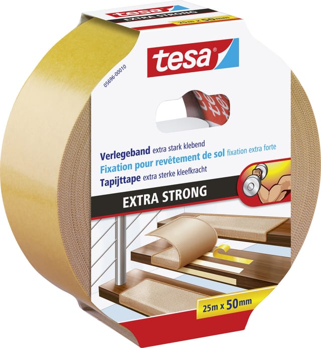 Tesa Verlegeband extra stark klebend 25 m x 50 mm