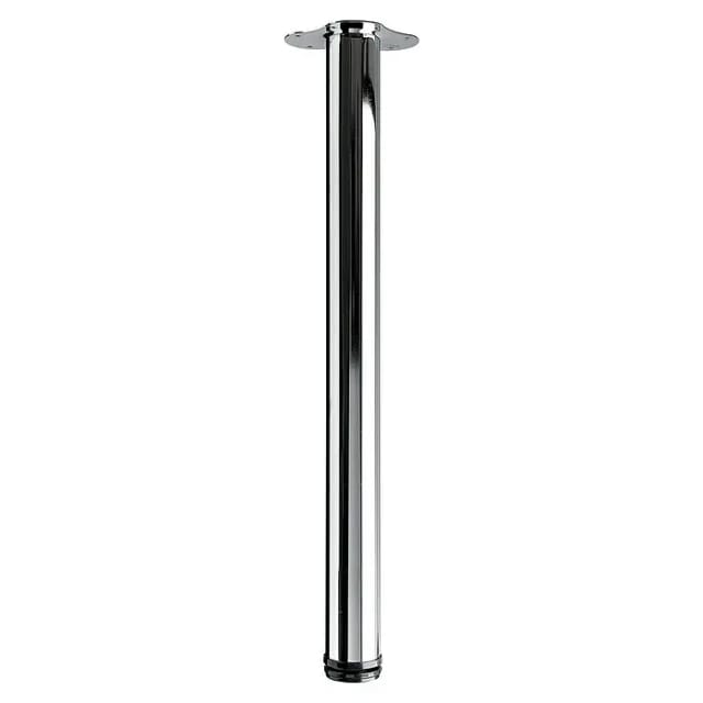 Hettich Tischbein Ø 60 mm x 700 mm Chrom inkl. Montageplatte