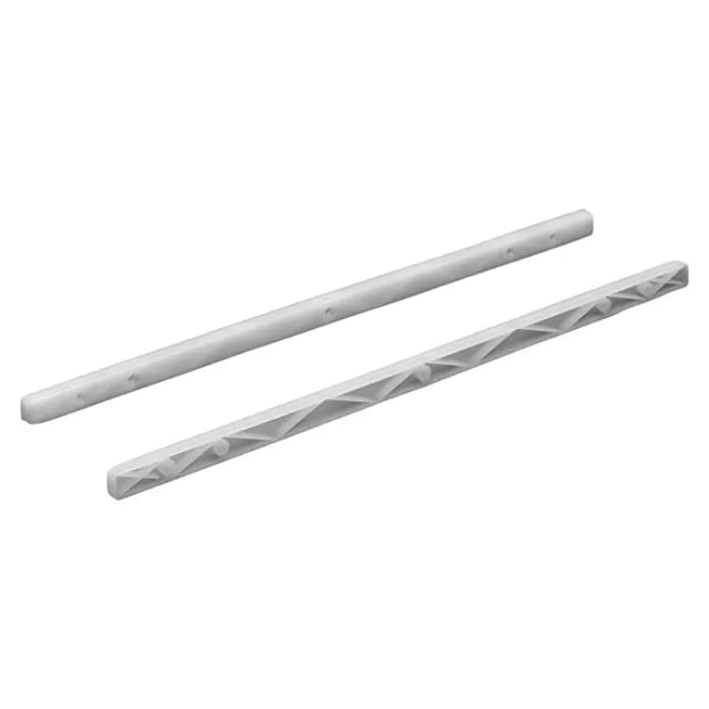 Hettich Führungsschiene 385 mm Kunststoff Weiß