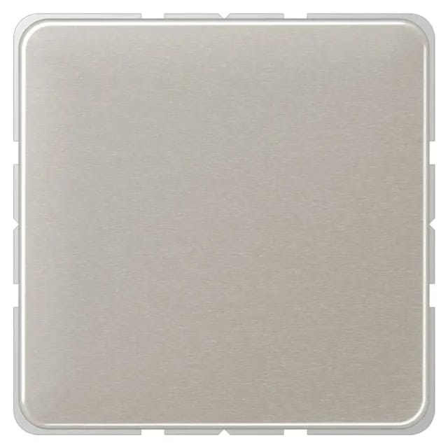 Jung Blind-Abdeckung komplett mit Tragring Platin