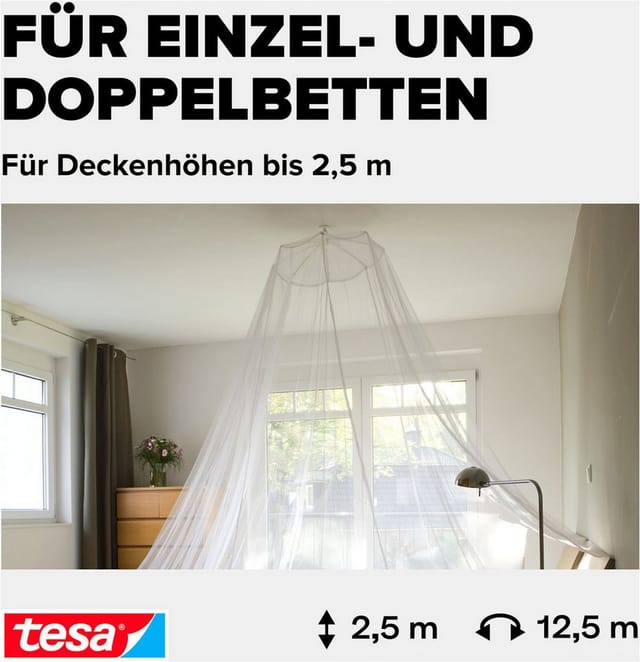 tesa® Insect Stop Mücken Bettnetz