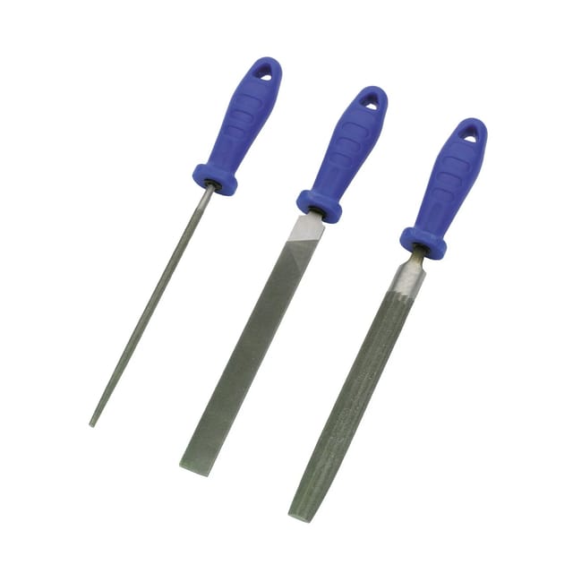 LUX-TOOLS Feilen Satz 3-teilig 200 mm