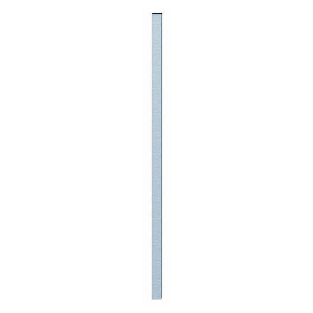 Zaunpfosten für Zaunfeld Madrid Verzinkt z. Einbetonieren Ø 4 cm Höhe 150 cm