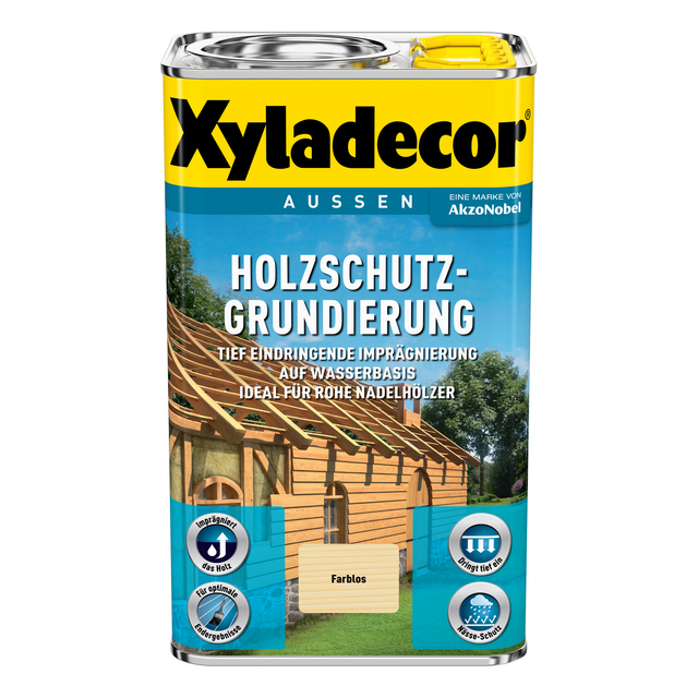 Xyladecor Holzschutz-Grundierung Transparent 2,5,