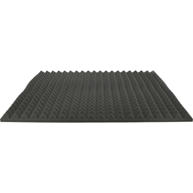 Pyramidenschaumstoff Eco-Line 100 cm x 100 cm x 4 cm