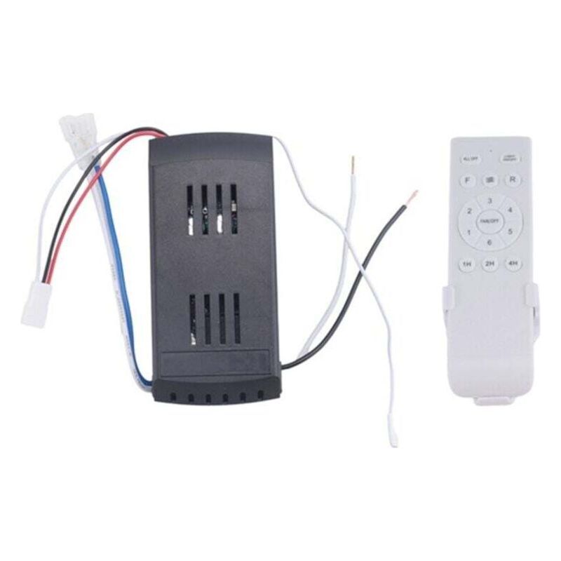 Kit Télécommande Universelle Pour Ventilateur De Plafond 40w Cc, 6 Vitesses, Synchronisation Lumière Led, Contrôle À Distance Silencieux Et Économe En Énergie