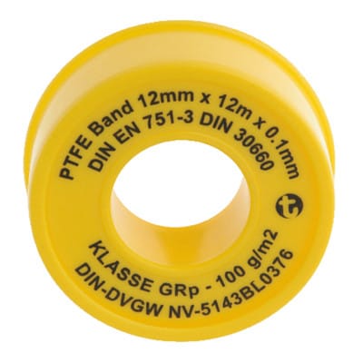 Dichtbandrolle PTFE 12 m