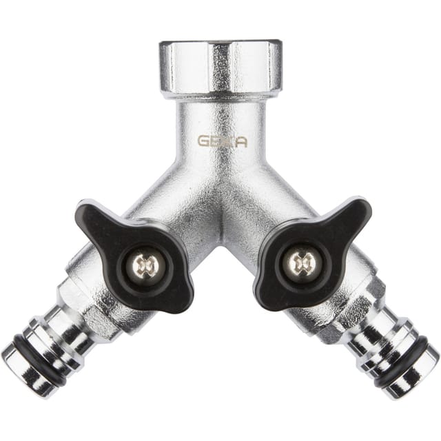 Geka plus-Zweiwegeventil Stecksystem IG 24,1 mm (3/4 Zoll)
